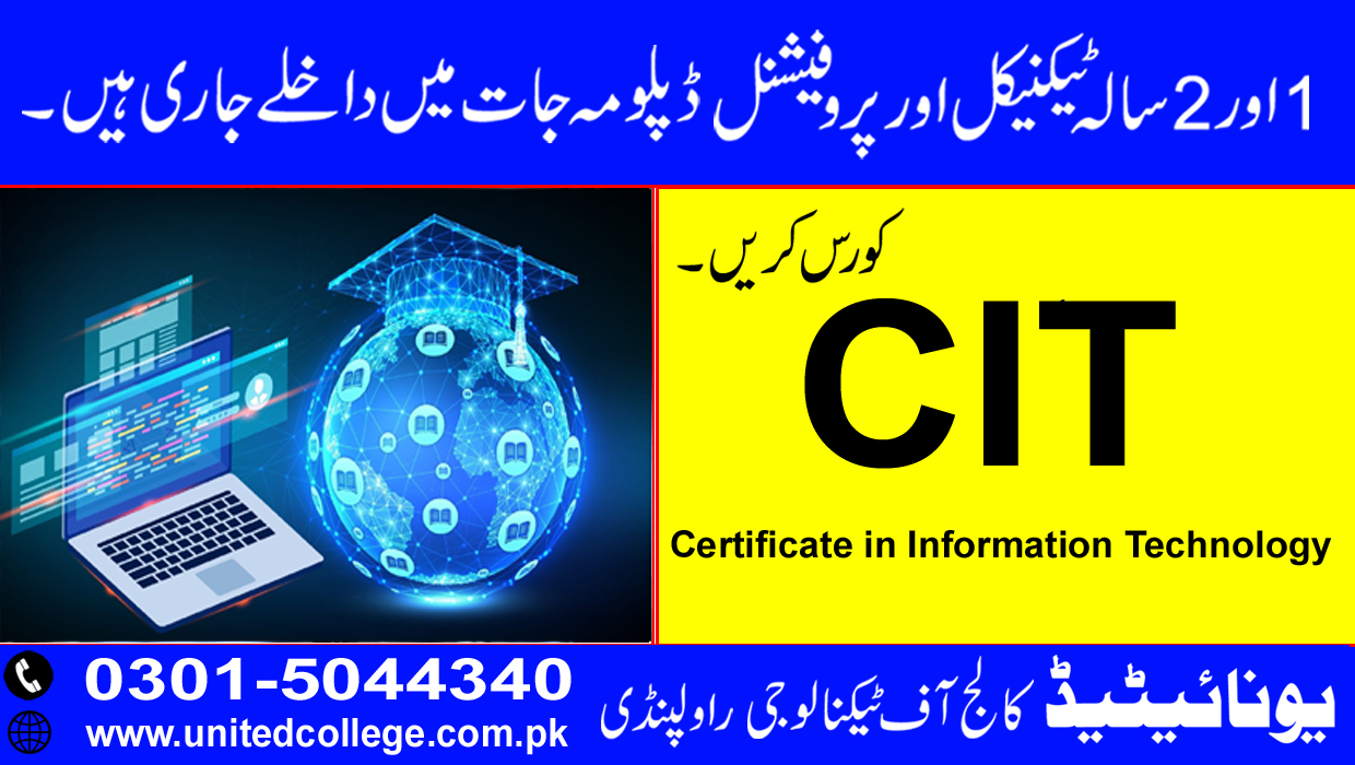 cit certificate in it