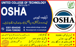 OSHA COURSE IN RAWALPINDI ISLAMABAD