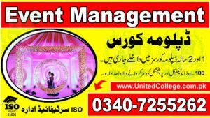 EVENT MANAGEMENT COURSE IN PAKISTAN