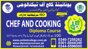 CHEF AND COOKING COURSE