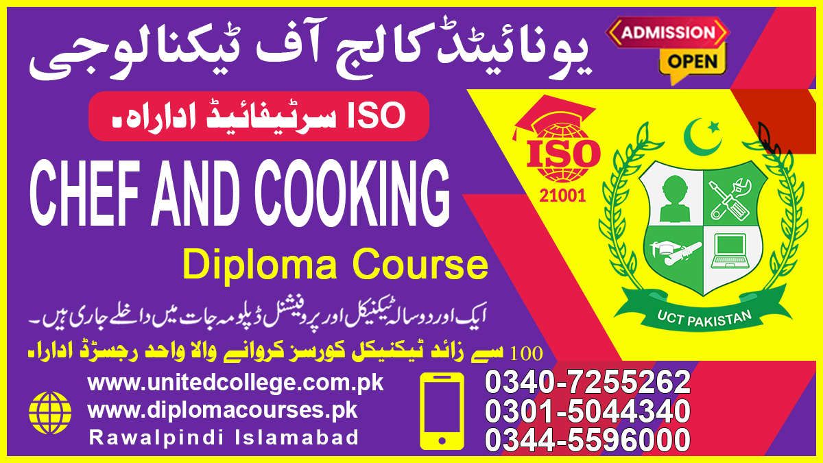 CHEF AND COOKING COURSE
