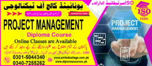 PROJECT MANAGEMENT Course