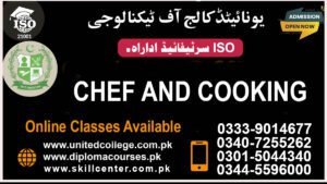 CHEF AND COOKING COURSE