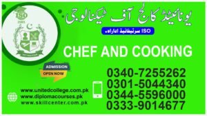 CHEF AND COOKING COURSE