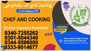 CHEF AND COOKING COURSE