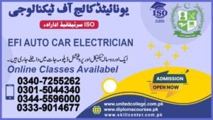 EFI AUTO CAR ELECTRICIAN COURSE